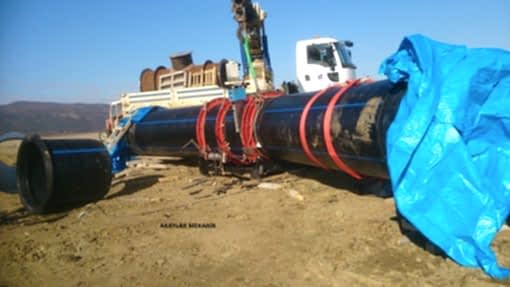  HDPE DN1000 ALIN KAYNAK AKAYLAR